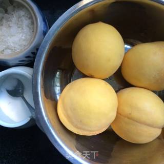 Canned Yellow Peach recipe