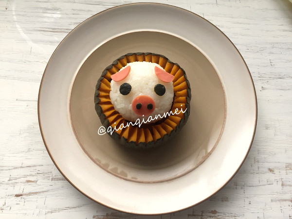 [farewell to The Old and Welcome The New] Double Flavor Rice Ball Pumpkin Cup recipe