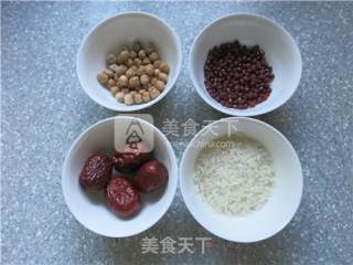 Chickpea and Red Date Congee recipe