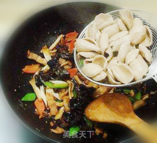 This Bowl of "musu Stir-fried Buckwheat Cat Ears" Warms Your Stomach and Body, It Works Better Than More Clothes! recipe