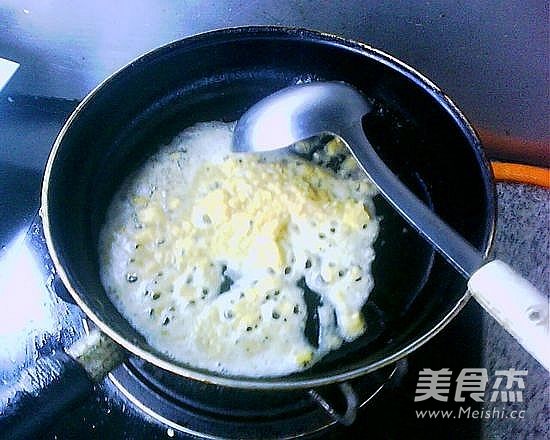 Baked Corn with Egg Yolk recipe