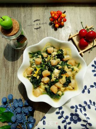 Evergreen Scallop Egg Drop Soup recipe