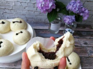 Warm and Cute (●—●) Bean Paste Buns recipe