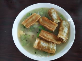 Youtiao Loofah Soup recipe