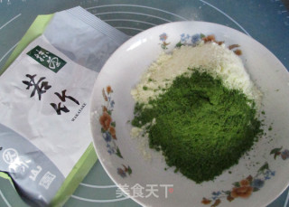 Matcha Snow Crisp recipe