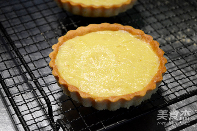 French Lemon Protein Tart recipe