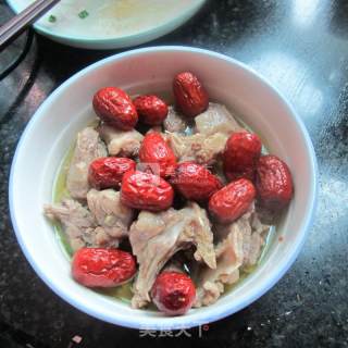 Steamed Duck with Red Dates --- Banquet Dishes recipe