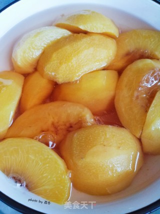 Canned Yellow Peach recipe