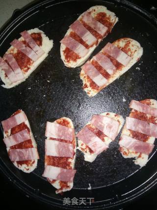 Bacon Baked Steamed Buns recipe