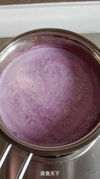 Purple Sweet Potato Oat Milk Soup recipe
