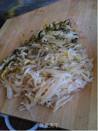 Pickled Cabbage and White Meat recipe