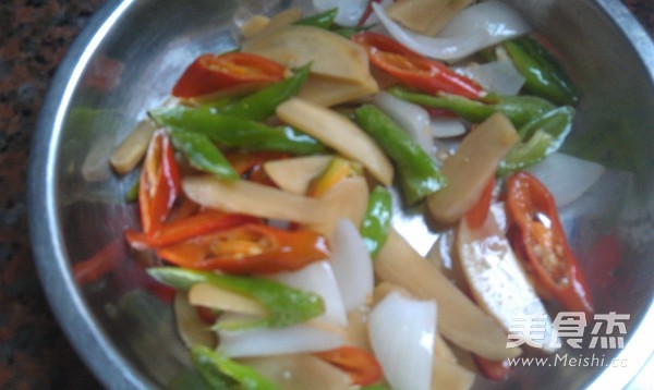 Double Pepper Fresh Squid recipe