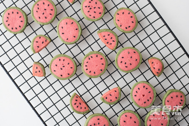 Watermelon Cookies recipe