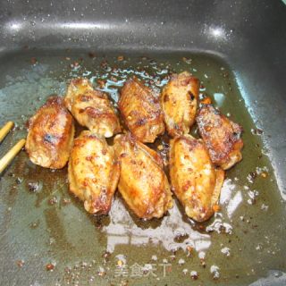 Fried Chicken Wings-barbecue Flavor recipe