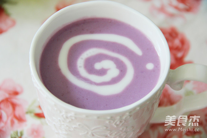 Purple Sweet Potato Milkshake recipe