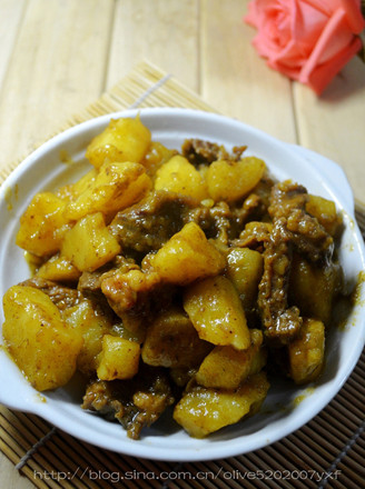 Braised Beef Brisket with Curry Potatoes recipe