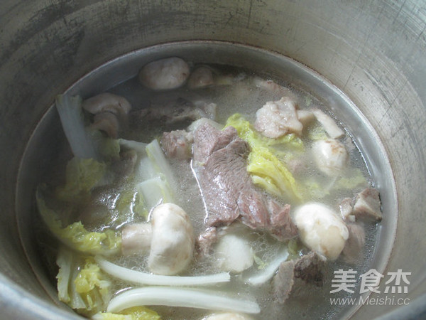 Mushroom Baby Vegetable Soup recipe