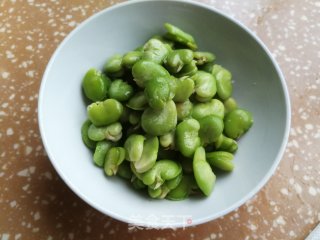 [appetizers] Broad Beans with Scallion Oil recipe