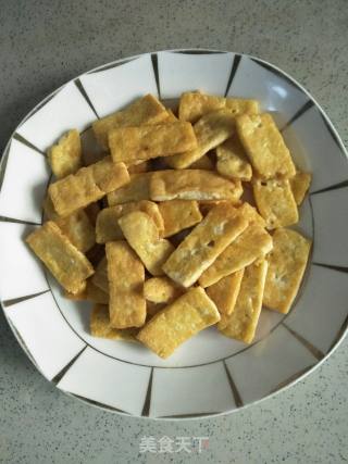 Stir-fried Tofu with Tomatoes and Rape recipe