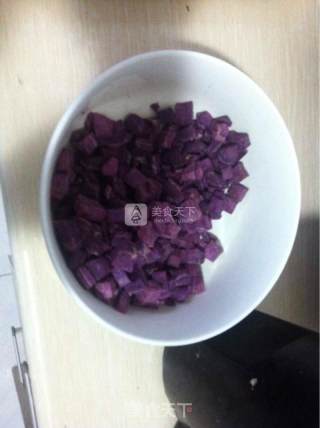 Purple Potato Cake recipe