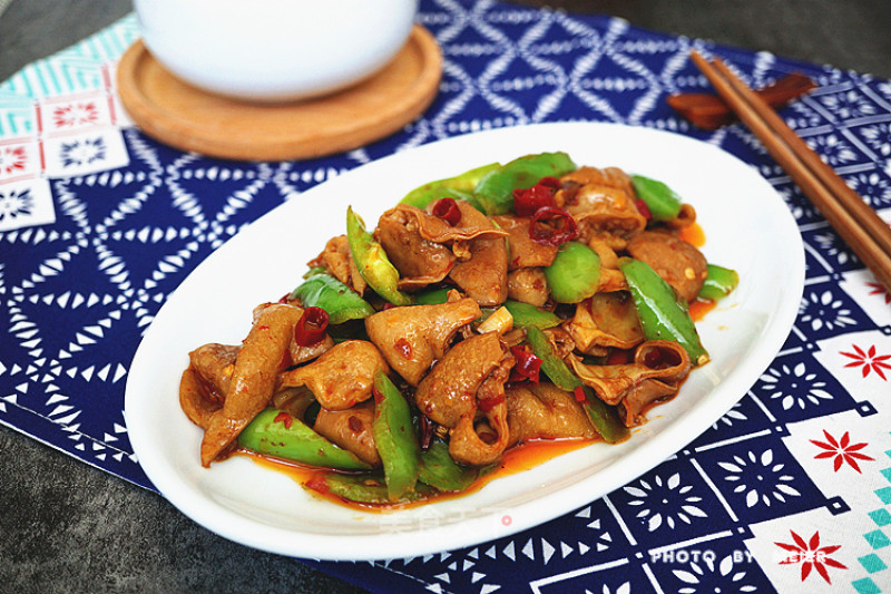 #trust of The Beauty#[spicy Pepper Fat Intestines] recipe