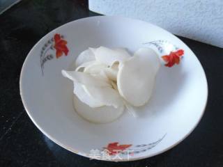 Refreshing White Radish recipe