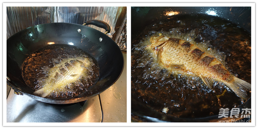 Crispy Crucian Carp recipe