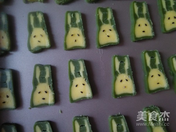 Matcha Bunny Cookies recipe