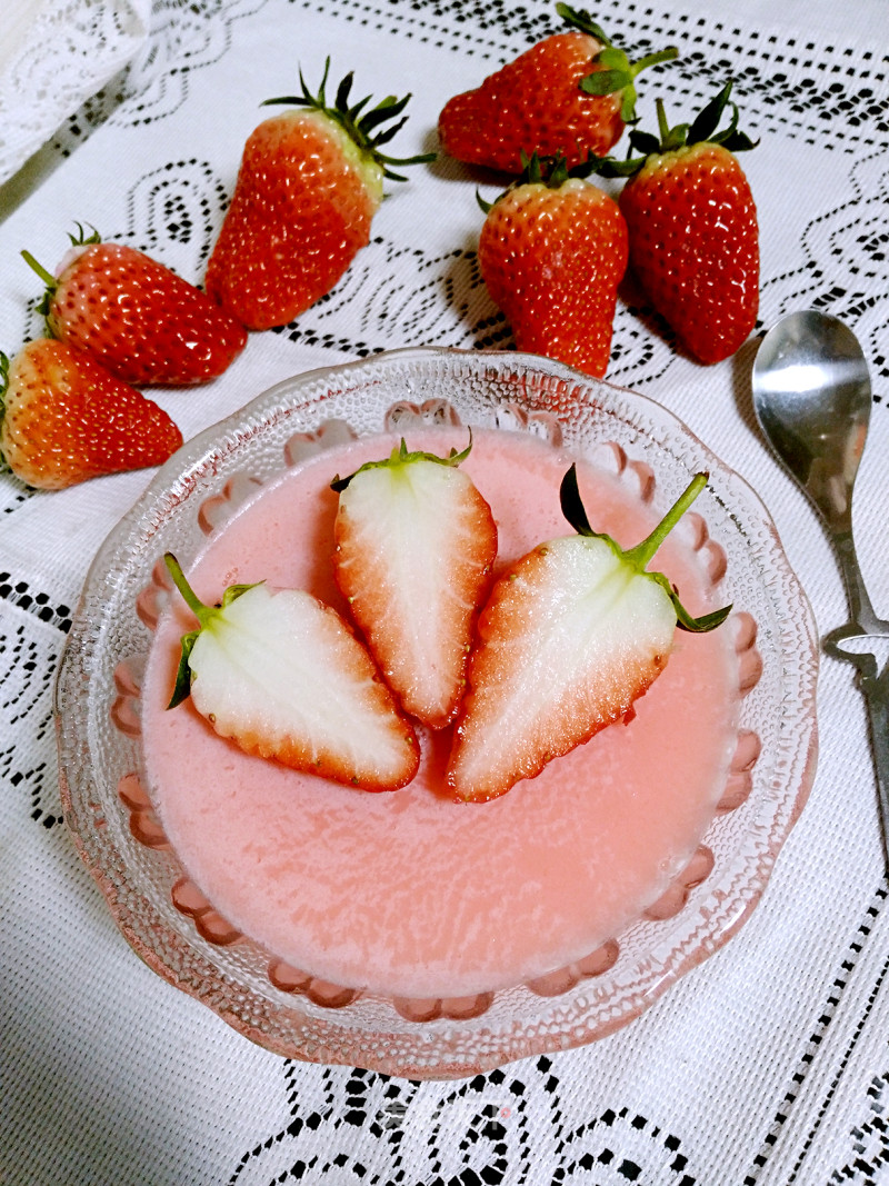 【shandong】strawberry Pudding recipe