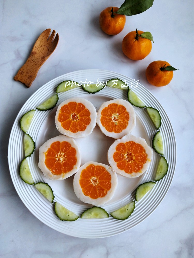 Yam Orange Daifuku recipe