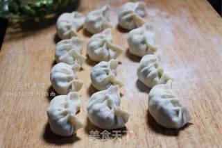 New Year’s Eve Dinner-jiucai Sanxian Steamed Dumplings#aca North America Electric# recipe