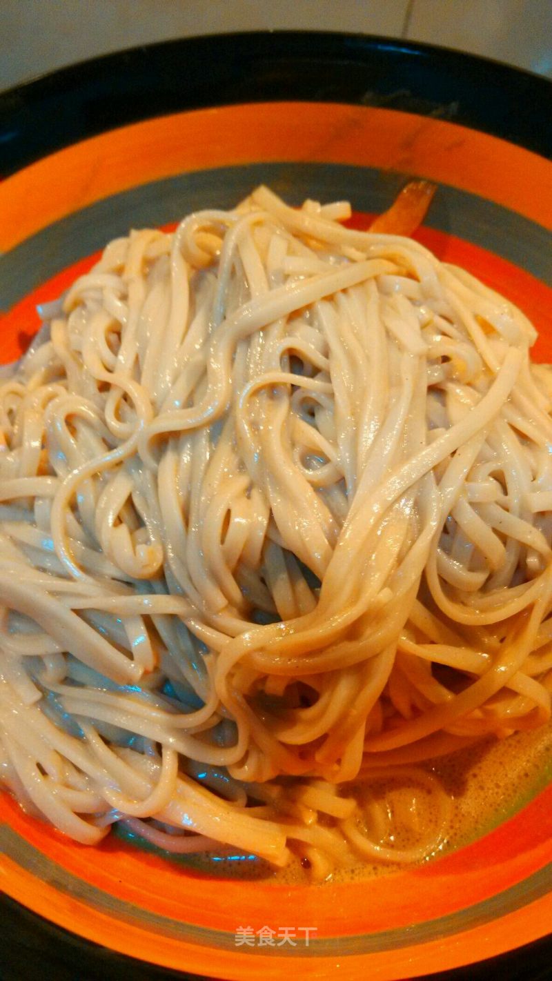 Simple Cold Noodles with Sesame Sauce recipe