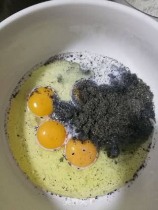 Black Sesame Chiffon Cake recipe