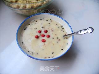 Shaanxi Specialty-homemade Salted Oil Tea with Five Kernels recipe