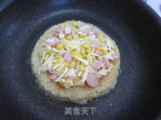 Non-stick Version of [rice Pizza] recipe