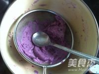 Sweet Glutinous Purple Sweet Potato Cake recipe