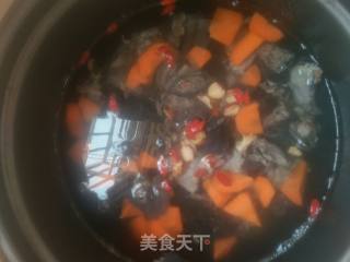 Black-bone Chicken Carrot Lotus Seed Soup recipe