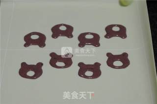 Cute Little Bear Purple Potato Roll recipe