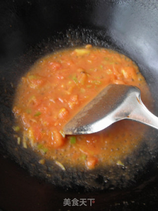 Shrimp, Tomato and Egg Soup recipe