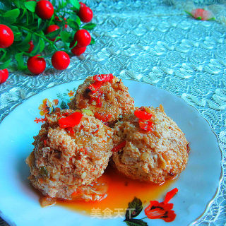 Meat Ball with Soy Sauce recipe