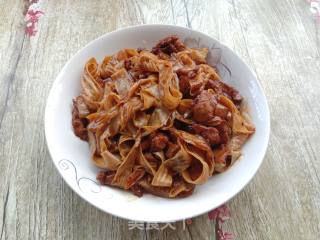 Fried Pork with Dried Tofu Skin recipe