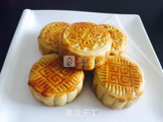 Bean Paste Mooncakes recipe