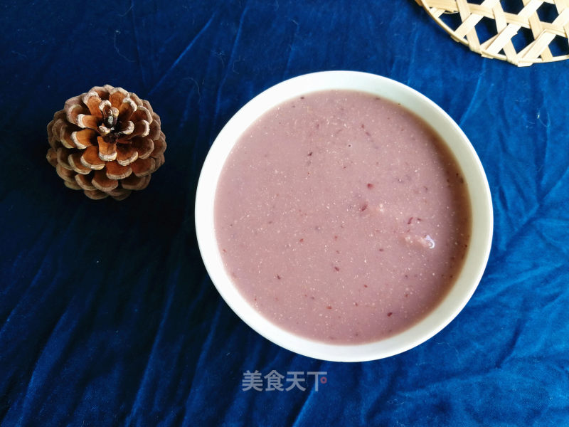 Black Corn and Red Bean Soy Milk