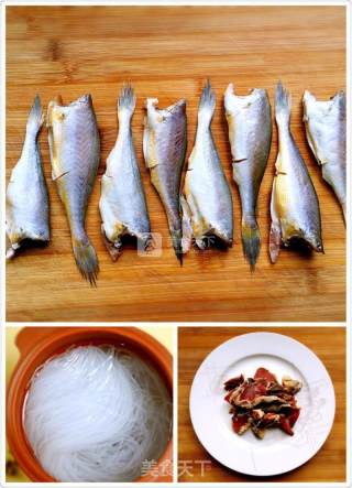 Home Roasted Vermicelli Small Yellow Croaker recipe