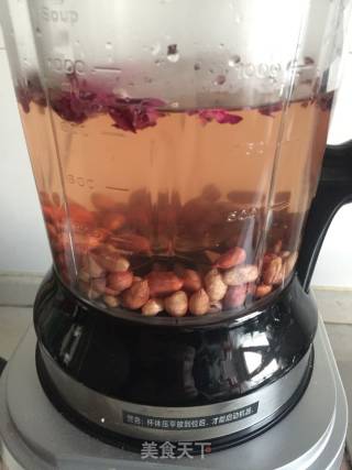 Nourishing Blood and Beauty, Peanut, Lotus Seed and Rose Syrup recipe