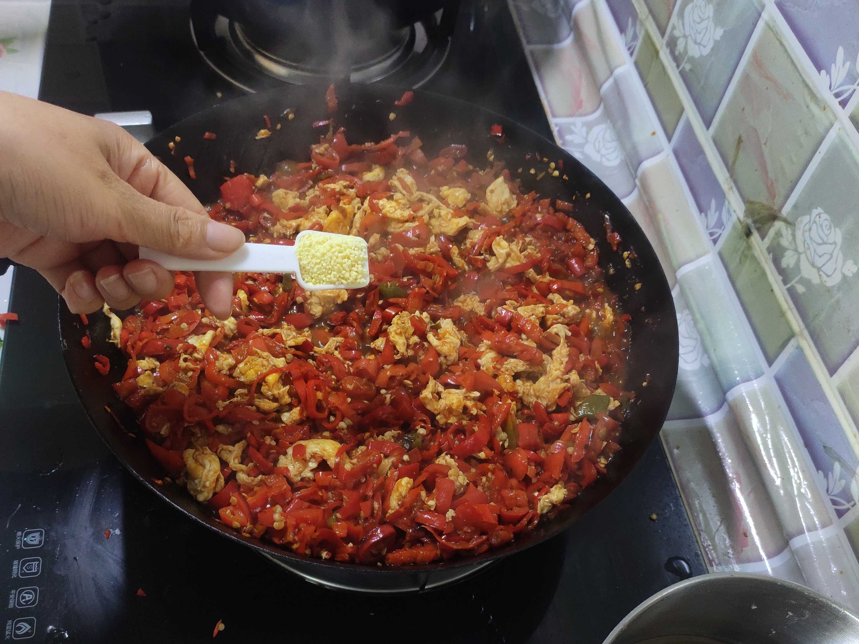 Noodles with Chili Egg Sauce recipe