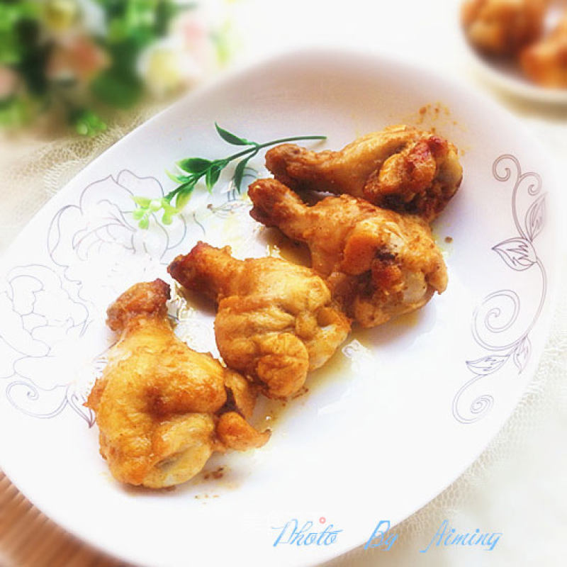 Curry Roasted Wing Root recipe