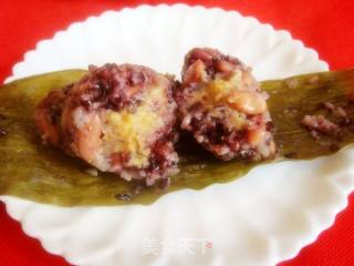 Dragon Boat Festival Rice Dumplings Fragrant-eight Treasure Lotus Paste Rice Dumplings recipe