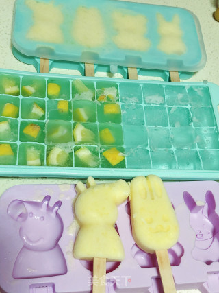 Fruit Yogurt Popsicles recipe