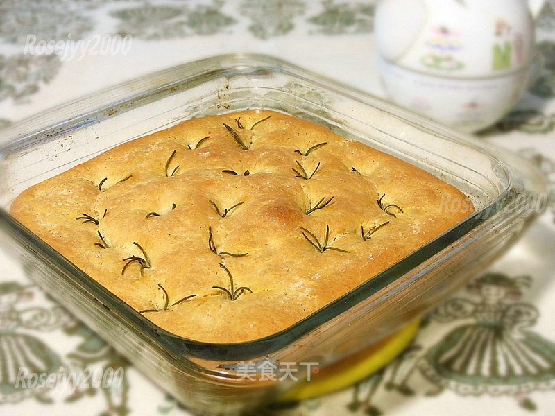 #新良第一节烤大赛#佛卡恰focaccia recipe